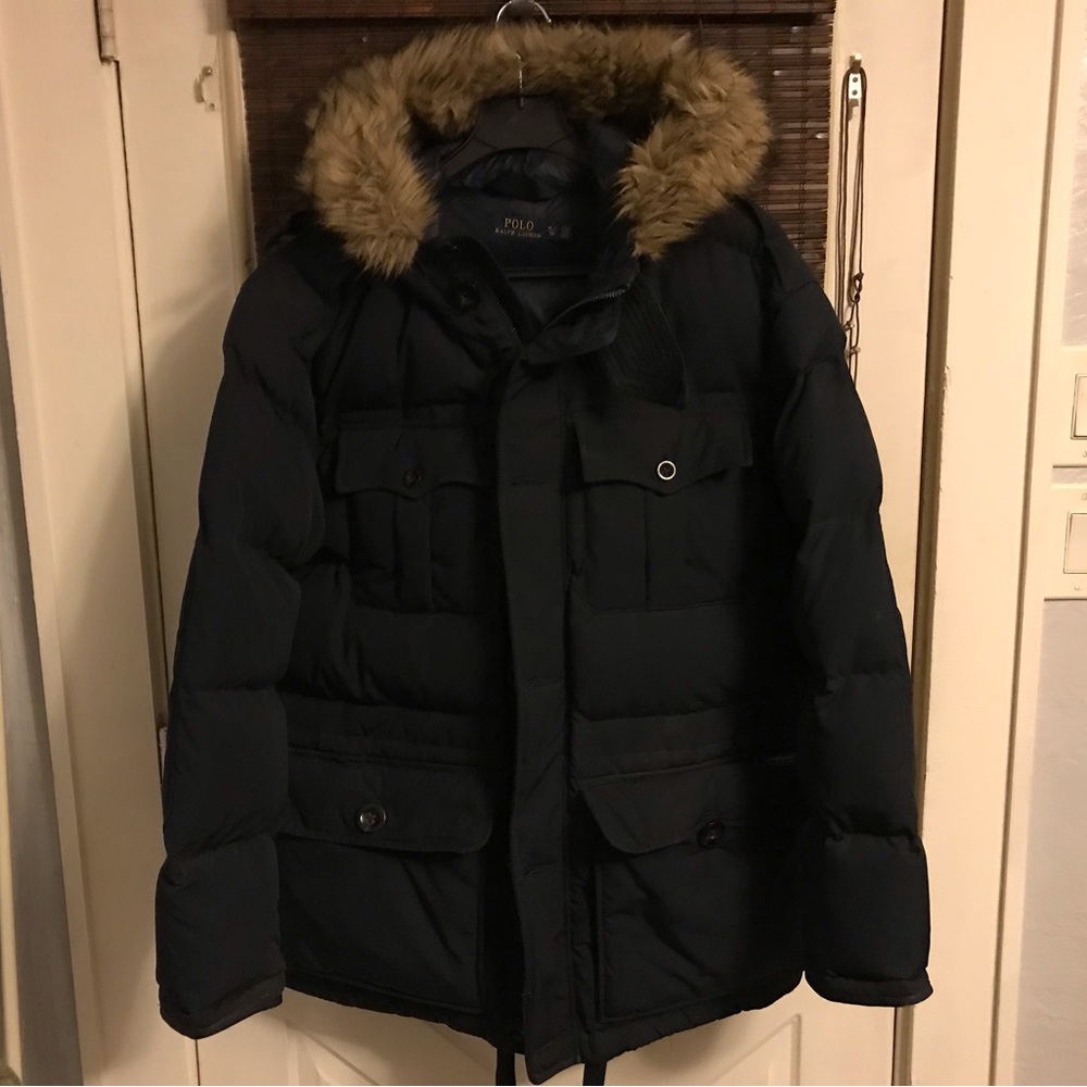 Polo Ralph Lauren Utility Hooded Down Jacket Parka Puffer